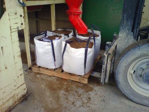 recyclage big bag du BTP